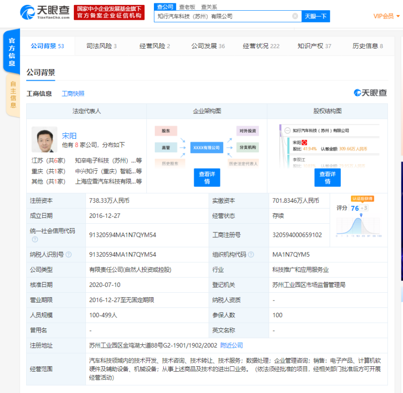 知行汽车增资扩股 新投资者加入与理想汽车战略布局